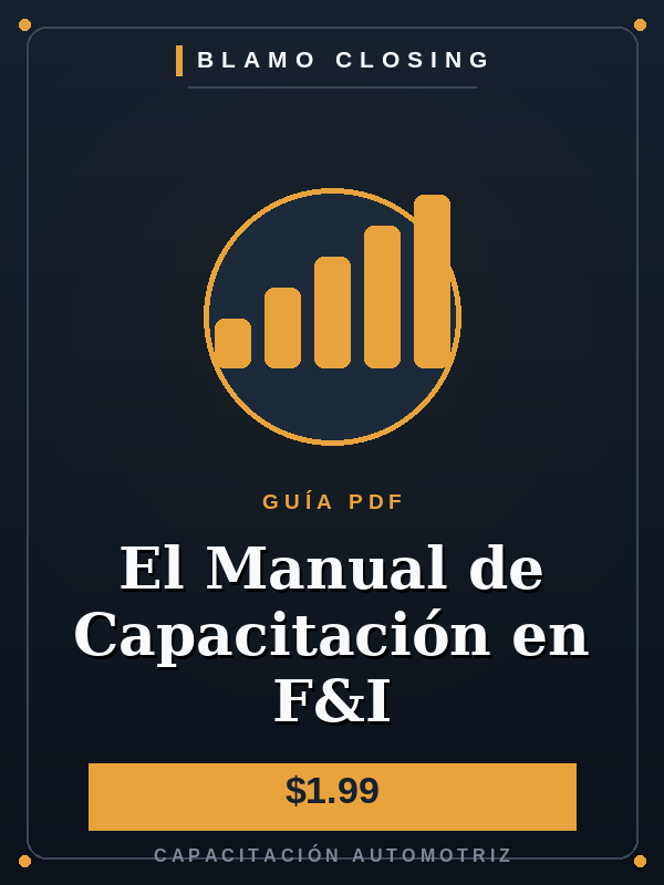 El Manual de Capacitación en F&I