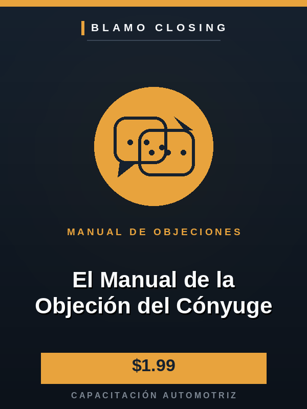 Portada del Manual de la Objeción del Cónyuge